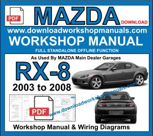 Mazda RX 8 Workshop Service Repair Manual